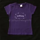 T-Shirt erstklassig / 128, purple