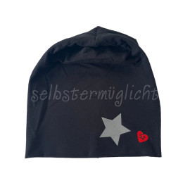 Beanie schwarz 52